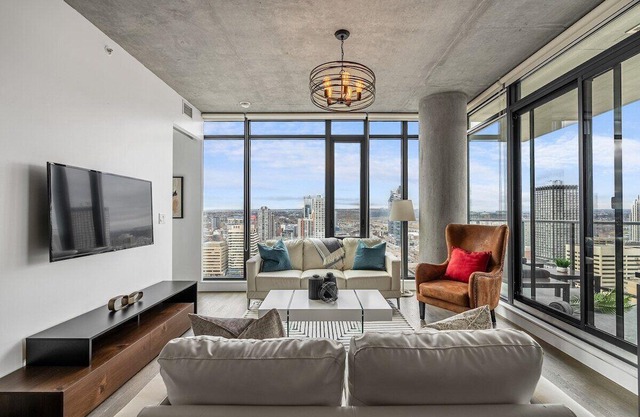 Modern Comfort with Views, Parking, Office & AC
