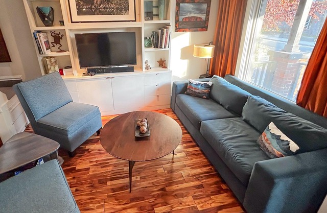 Modern, cozy downtown home with everything you need.