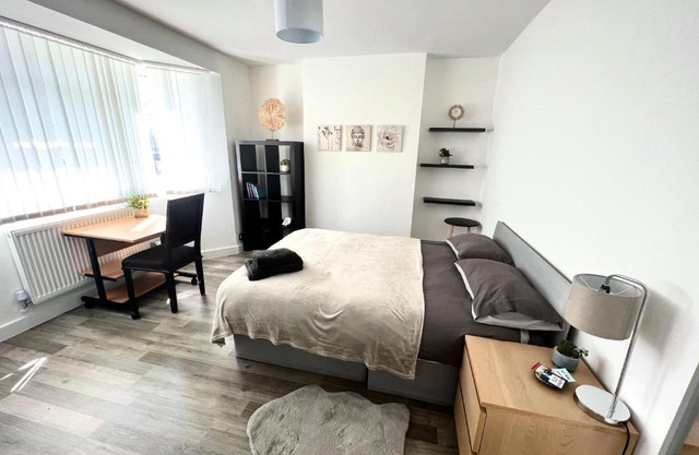 Modern Double Room with Fire TV