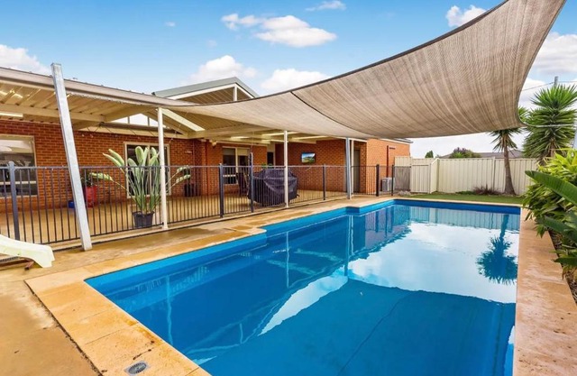 Modern family home with pool