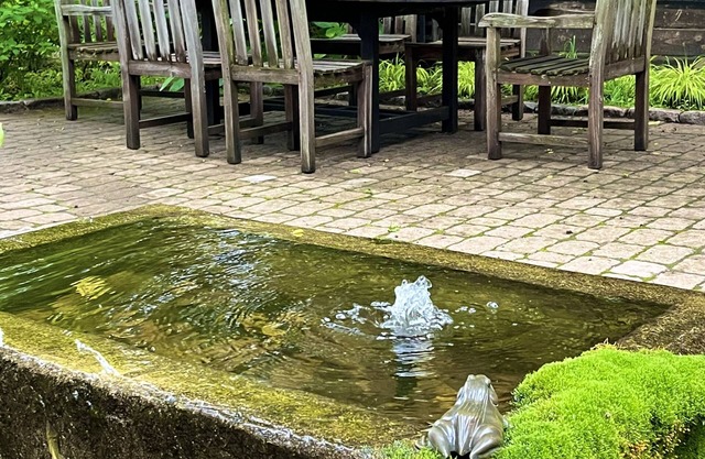 Granja moderna en las Cataratas del Niágara