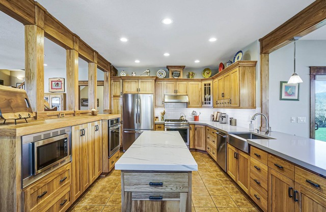 Modern Farmhouse in the country on the golf course