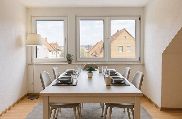 Modern Flat | washing machine, underfloor heating, rain shower