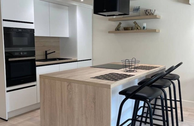 Modern flat with garden