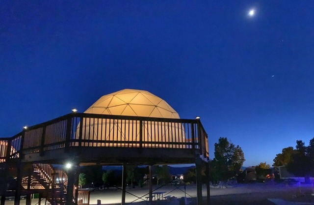 Unique Geodesic Glamping Dome with Mountain Views near Royal Gorge Canon City CO