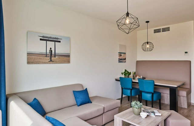 Modern holiday apartment near Bruges