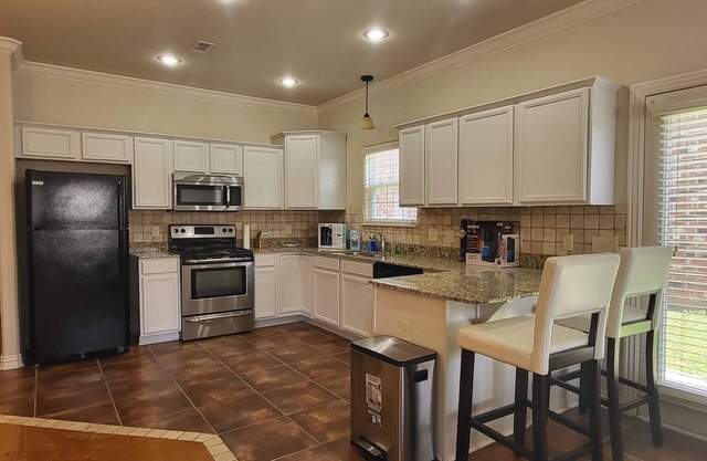 Modern home in lowell, ar