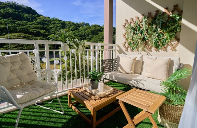 Modern Japandi Artist's Family Room in Pico de Loro. Aesthetic and Spacious.