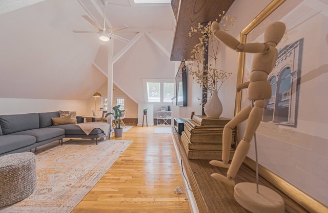 Modern loft overlooking Wooster square