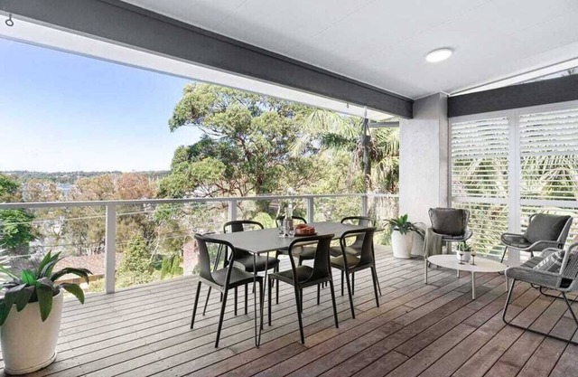 Modern Pittwater home with all the creature comforts
