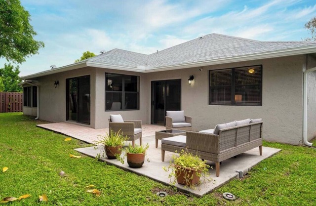 Modern, remodeled, pool table in Wellington!
