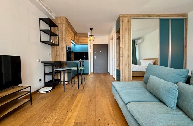 Modern Studio with Lake View