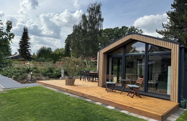 Modern vacation home on Steinhuder Meer - 43 m², air conditioning, WLAN, within walking distance of the lake