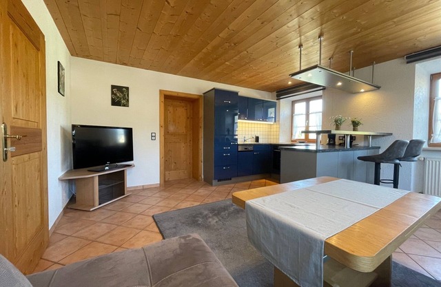 Modern vacation apartment with a view of the Fischbachau mountains