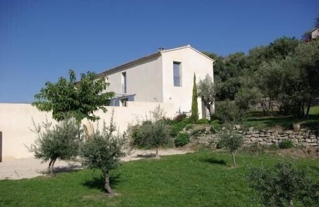 Villa moderna, piscina, gran jardín, vista panorámica, Vaucluse Ventoux