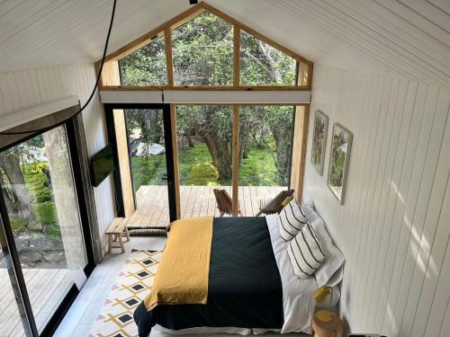 Moderna casa en la montaña