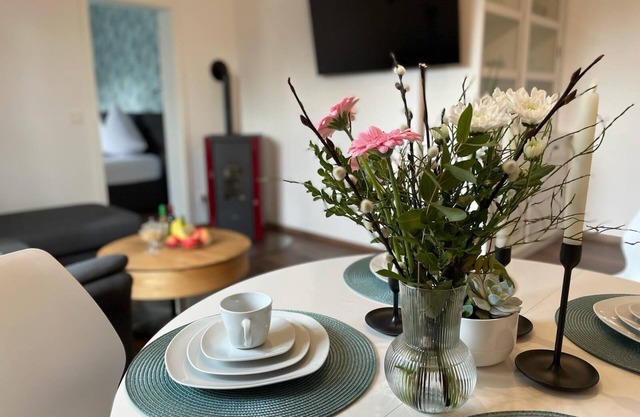 Moderne Ferienwohnung am Rande des Harzes, 5km von Wernigerode Entfernt