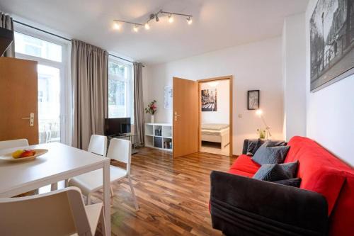 Moderne Wohnung in zentraler Lage mit Balkon - WLAN