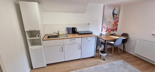 Modernes Untergeschoss-Apartment
