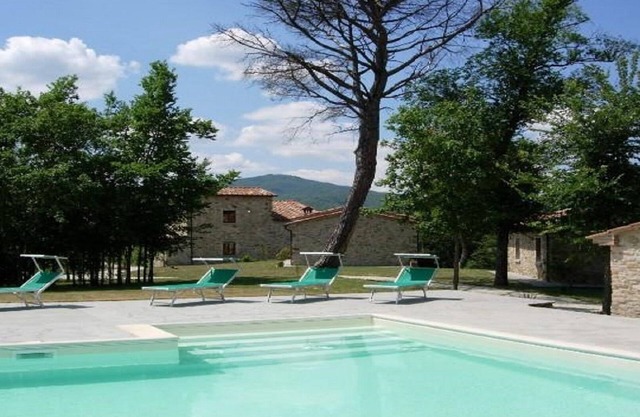 Montemiliano - Encantadora casa de campo en las colinas de la Toscana, piscina panorámica