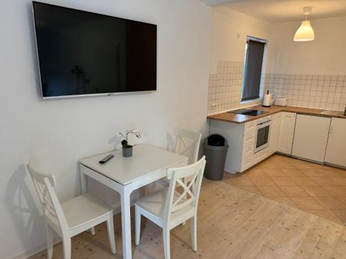 Monteurwohnung mit großem Garten