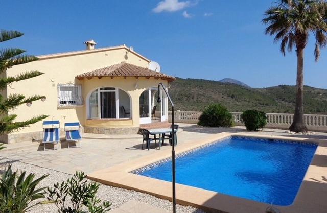 Moraira Benitachell Villa Vista al mar Piscina privada 9x4