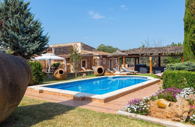 Mostatxet - Preciosa villa con piscina y jardín en Sencelles