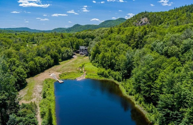 Mountain Cabin w/ Views, Pond, Hot Tub, 12 acres