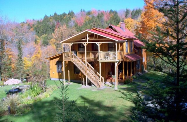 Mountain Home En 75 hectáreas con Brooks & Cascadas En Cent