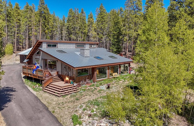 Mountain Retreat Nestled in the Woods !