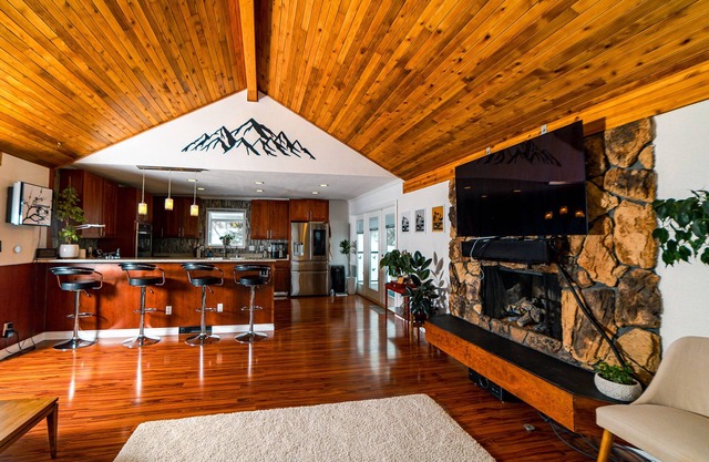 Mountain Side Views from the Front Range Chalet