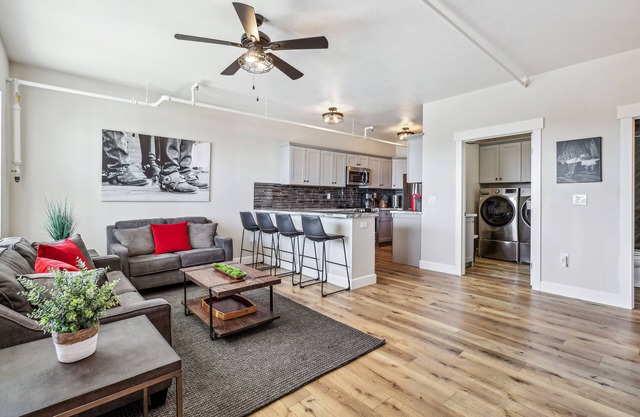 Mountain-View Deck: Stylish Virginia City Apt!