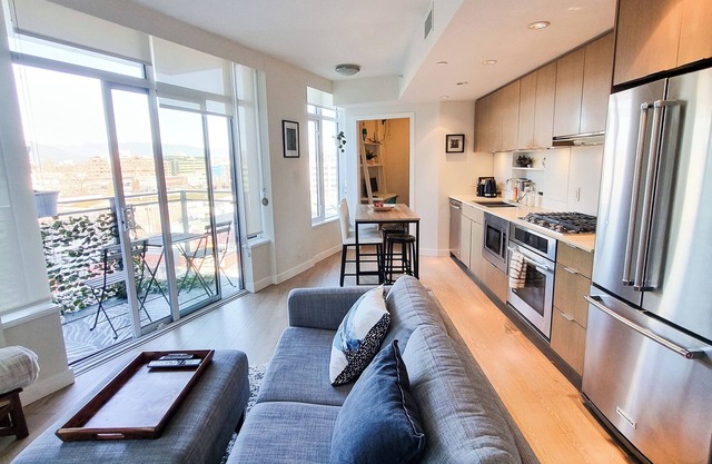 Mountain View, Plus Den, Boho Condo