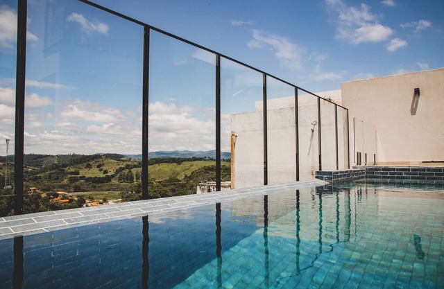 Mountain View Suite with Heated Pool and Hot Tub