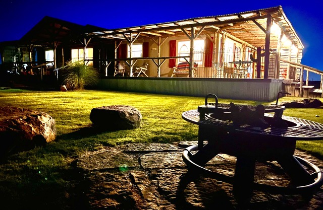 The Bunkhouse Lodge es un lujoso refugio en las montañas de Wichita