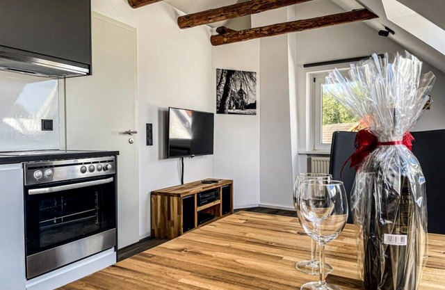 Mühlenkieker apartment in the historic terp village of Rysum in the immediate vicinity of the North Sea