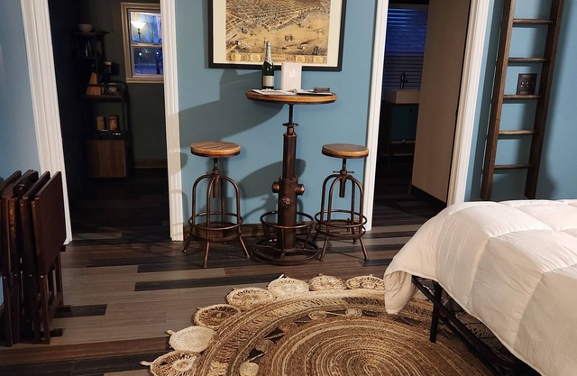 Muskegon Lake View Loft studio/kitchenette