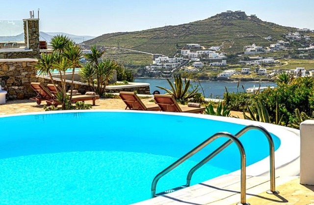 Villa en Míkonos con 4 habitaciones, capacidad 12