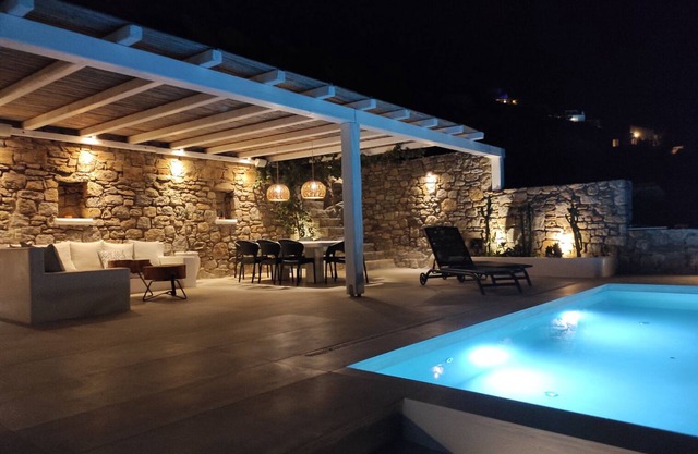 Mykonian Luxury Villa Azure w View Pool
