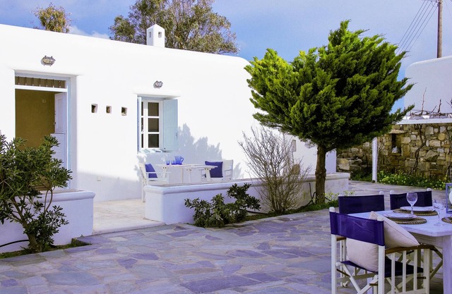 Mykonos relajante apartamento con aparcamiento gratuito