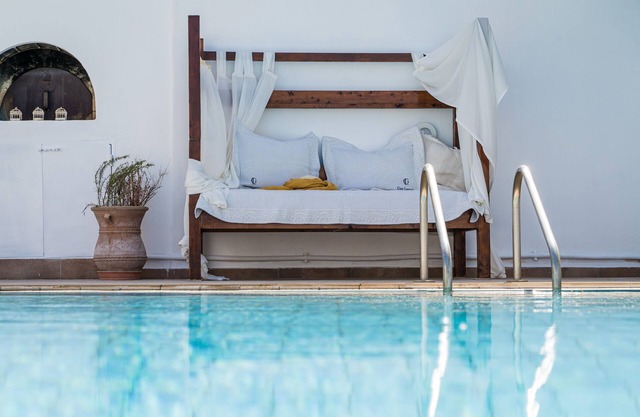 Villa familiar piscina en el campo de Creta