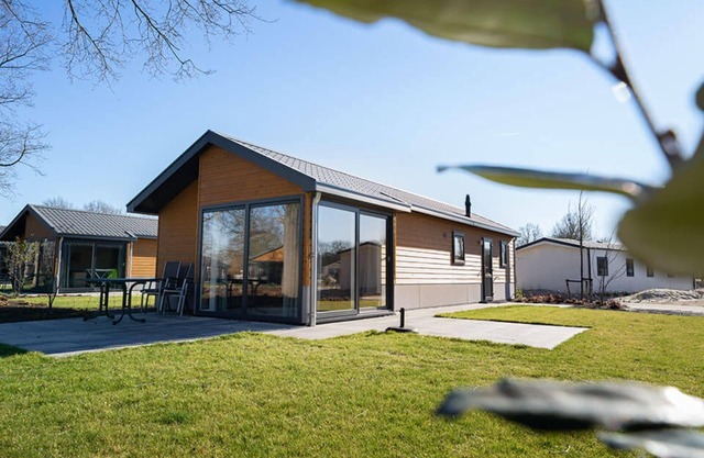 Spacious detached chalet with 2 cosy bedrooms, ideal for a comfortable stay.