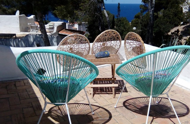 NA SABINA, IBIZA STYLE WITH SEAVIEWS FROM PRIVATE TERRACES