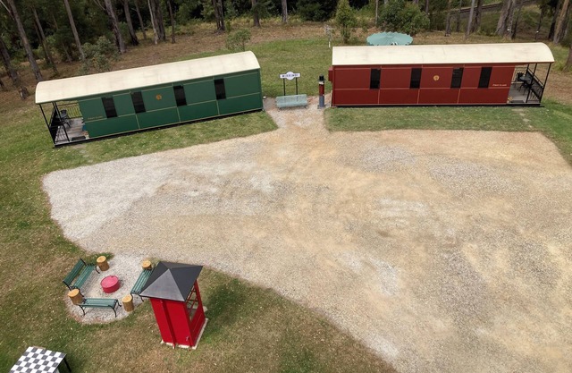Nambucca Valley Train Carriages Enjoy the serenity of the bush setting