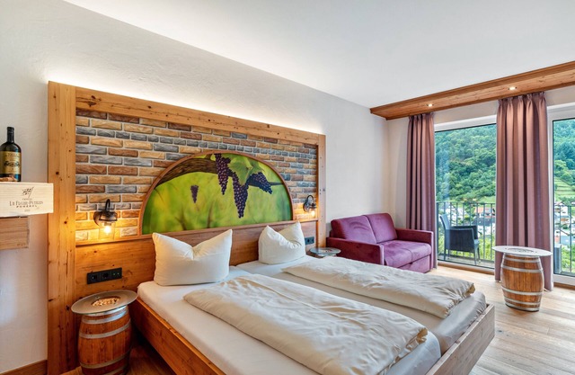 Habitación natural 'Weinliebe' con balcón, wifi y aire acondicionado