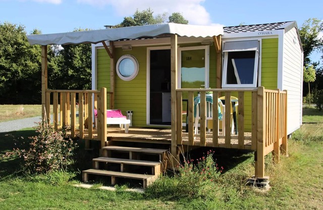 Naturist campsite Le Colombier**** - Comfort Mobile Home Mervent 2 Rooms 2 People