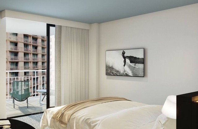 Neighborhood One Queen with Lanai, 2 Units, Romer House Waikiki