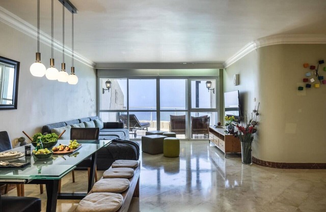 Netanya Panoramic Sea-View 4BR Apt