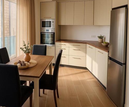 New 3BR Apt-AC-Wi-Fi-Kitchen
