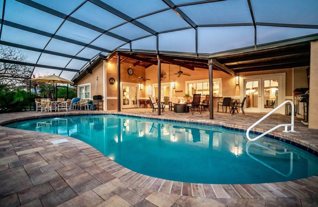 NEW! Apollo Beach Canal front Home w/ Private Pool, Dog Friendly